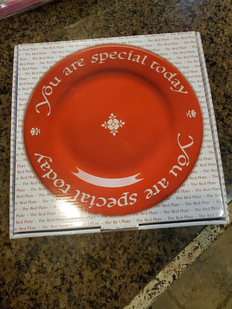 The Original Red Plate