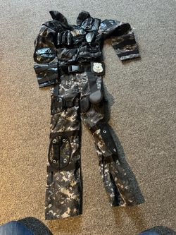 Kids Digital Camo SWAT Costume4-6 years