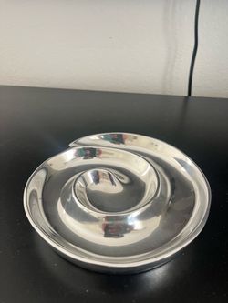 Holland Boone Pewter Olive Tray