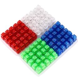 100 Pack LED Finger Lights, Flashing Light Up Rings Bulk Party Favors | Glow in The Dark Party Supplies for Kids and Adults