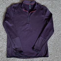 Men’s Quarter-Zip Athletic Pullover – Size L