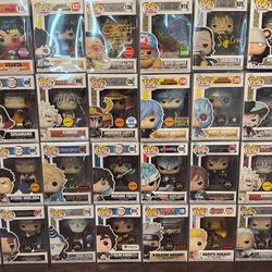 Chase Funko Pop Lot Anime 