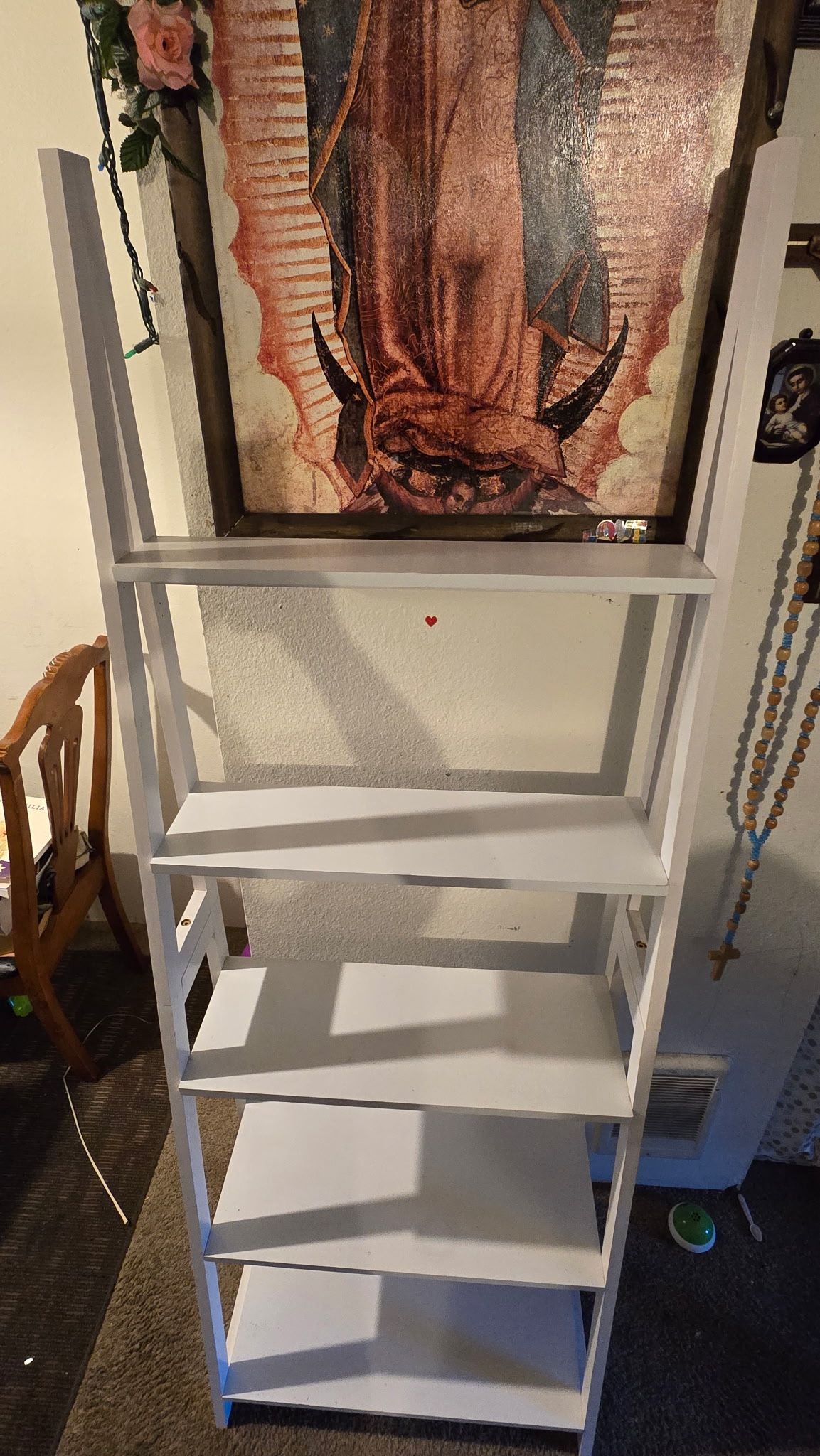 Solid Wood 5 Shelf