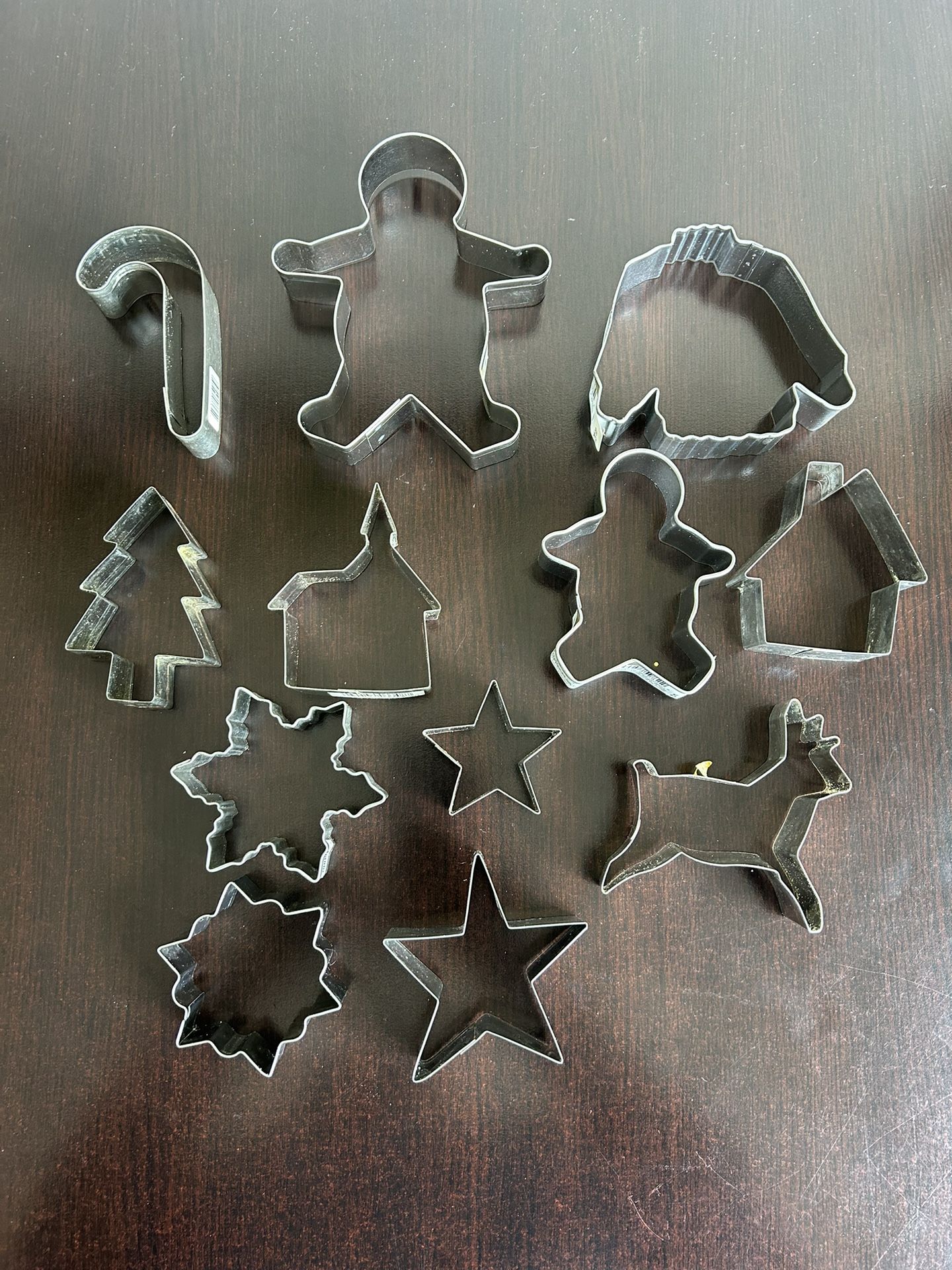 Christmas Cookie Cutter Lot-12