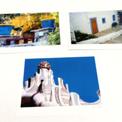 Vintage Laura Bell "The Blues" 6 Pack Card Set / Note Card/ Post Card / Holiday Greeting 