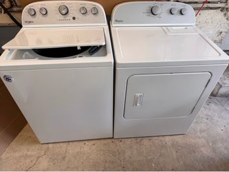 Washer and dryer
