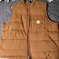 🟤 FOR SALE – CARHARTT MONTANA INSULATED VEST (NEW WITH TAGS) 🟤