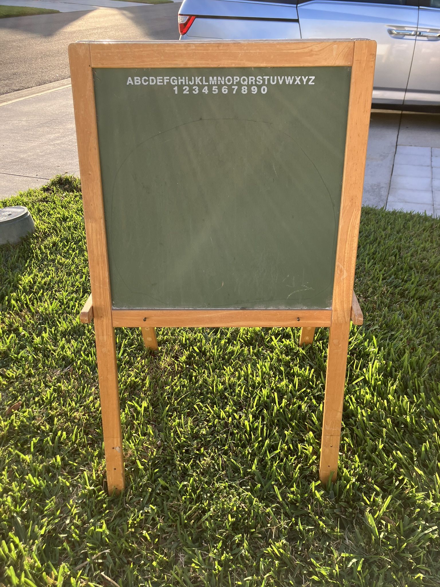 Double Sided Wooden Easel