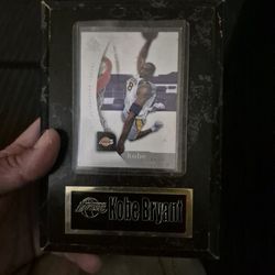 Kobe Bryant Plaque