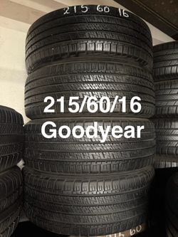215/60/16 (4) Goodyear Assurance