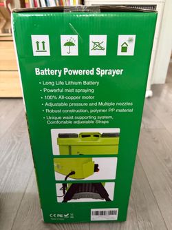 Battery Powered Backpack Sprayer