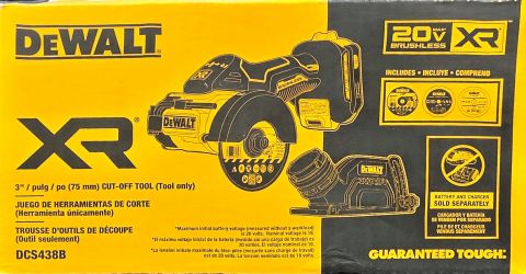 DeWalt XR 20V 3-Inch Cut-Off Tool