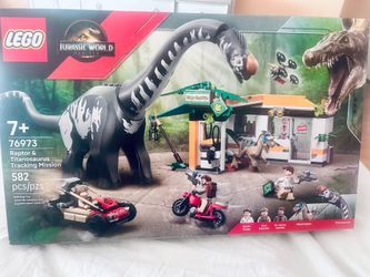 LEGO Jurassic World Raptor & Titanosaurus Tracking Mission (76973)