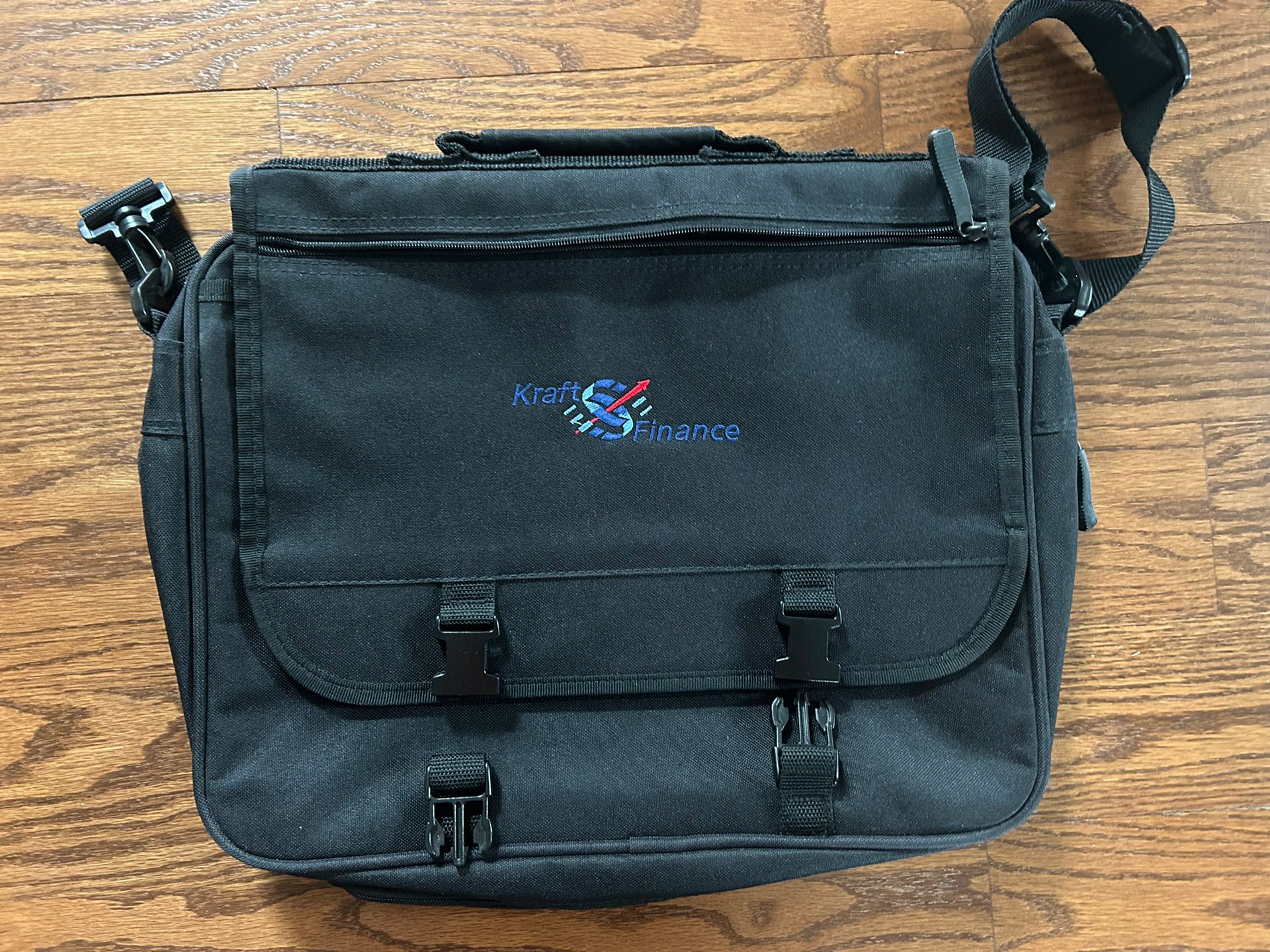 Expandable Messenger Bag With Kraft Logo