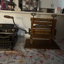 Antique typewriter