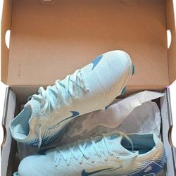 Nike Zoom Vapor 16 Elite FG Glacier Blue, Size 10.5, FQ1457-400