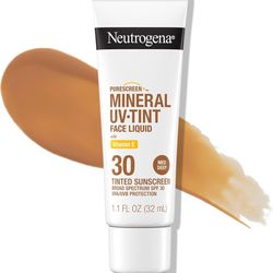 New Neutrogena Mineral UV-Tint Face Liquid w/ Vitamin D