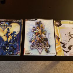 Kingdom Hearts 1 And 2 Guidebooks