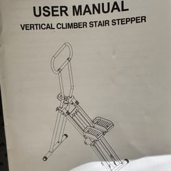 Vertical Climber Stair Stepper