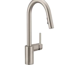Moen Align One-Handle High Arc Kitchen Faucet Single Hole. Pull Down Head. 1.5 GPM Spot Resist Stain