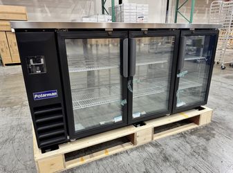 NEW NSF🍺 Polarman Commercial 73" Back Bar Cooler PUB