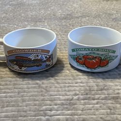Chowder and Tomato Soup Mugs