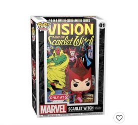 op all Funko Funko POP! Cover Art: Marvel - Scarlet Witch (Target Exclusive)