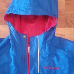 COLUMBIA Boys Girls Waterproof Jacket * Size S