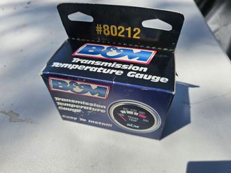 B&M transmission temperature gauge