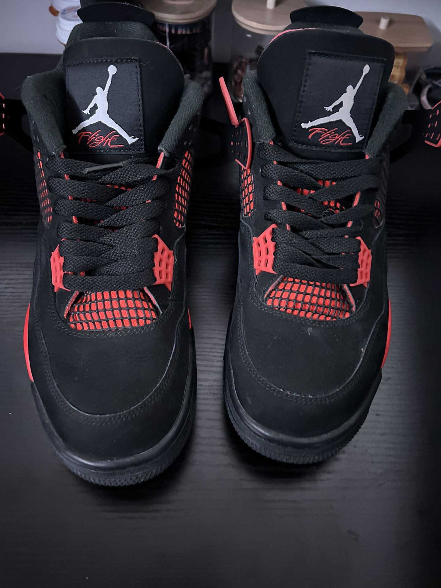 jordan 4 red thunder 