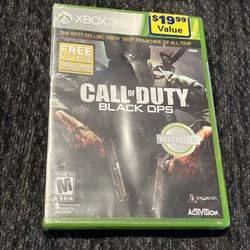 Call of Duty Black Ops - Microsoft Xbox 360 Brand New Sealed