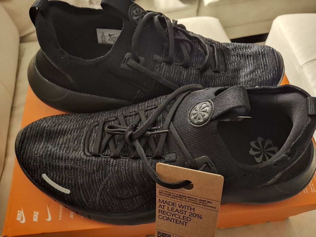 Nike Free RN Next Nature Men's Size  13 Running Shoes Black/Black
