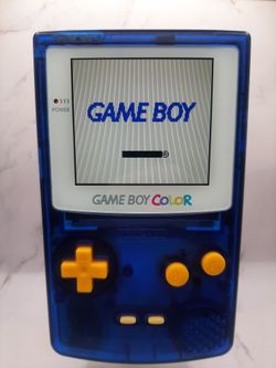 Gameboy Color - Blue/Yellow - IPS Screen