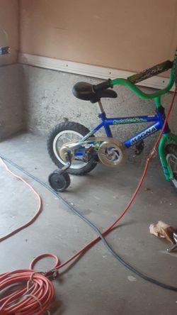 Magna, & freestyle bike.