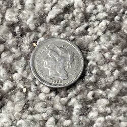 three cent coin( check description before purchase)