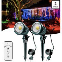  Halloween Spotlights Outdoor,
