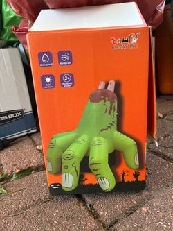 Comin Inc Inflatable Halloween Zombie Hand Decoration
