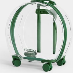 VETRESKA Bubble Pet Carrier Green/Transparent 