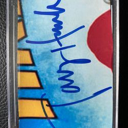 Tony Hawk Skateboarding Autograph In Person Auto(Hand Cut)