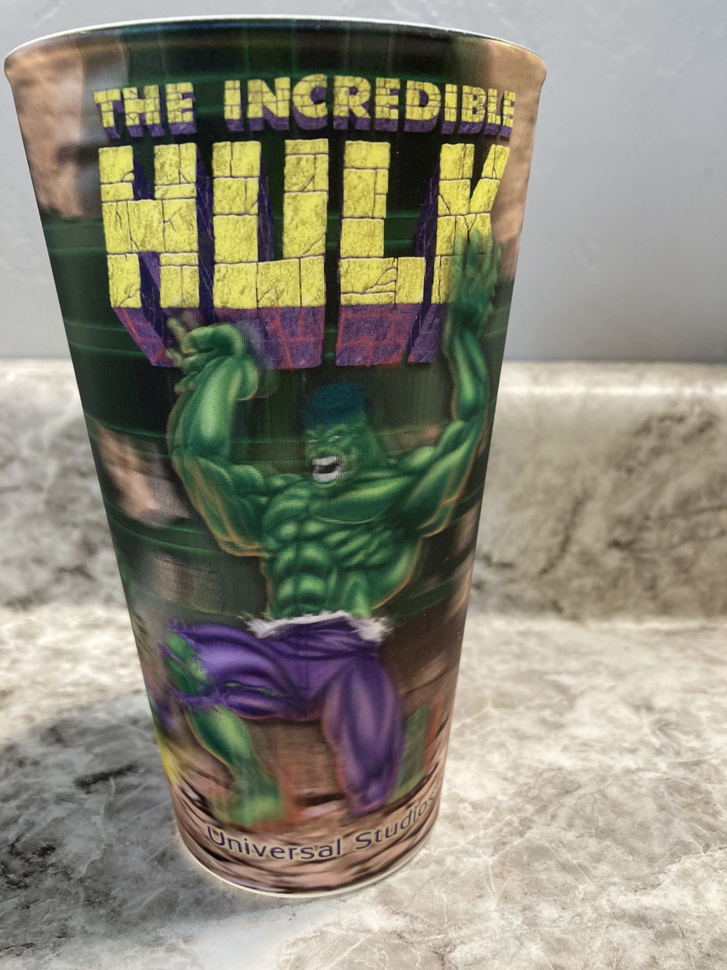 Hologram The Incredible Hulk Tumbler Cup