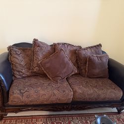 Sofa and love seat