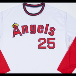 Angels Throwback Long Sleeve