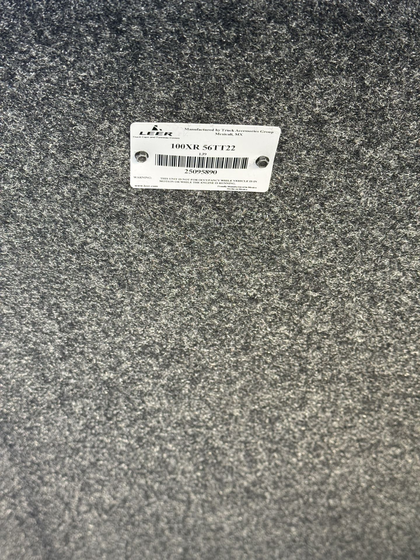 Camper Leer Para Tundra. 2023-2026