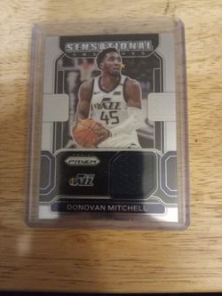 2021-22 Panini Prizm Donovan Mitchell Sensational Swatches