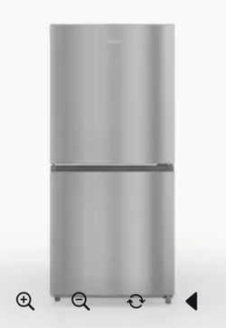 Midea 50/50 Flex 3 Way Convertible Upright Freezer/Refrigerator 20-cu ft Garage Ready Frost-free Upright Freezer ( Stainless Steel ) ENERGY STAR Certi