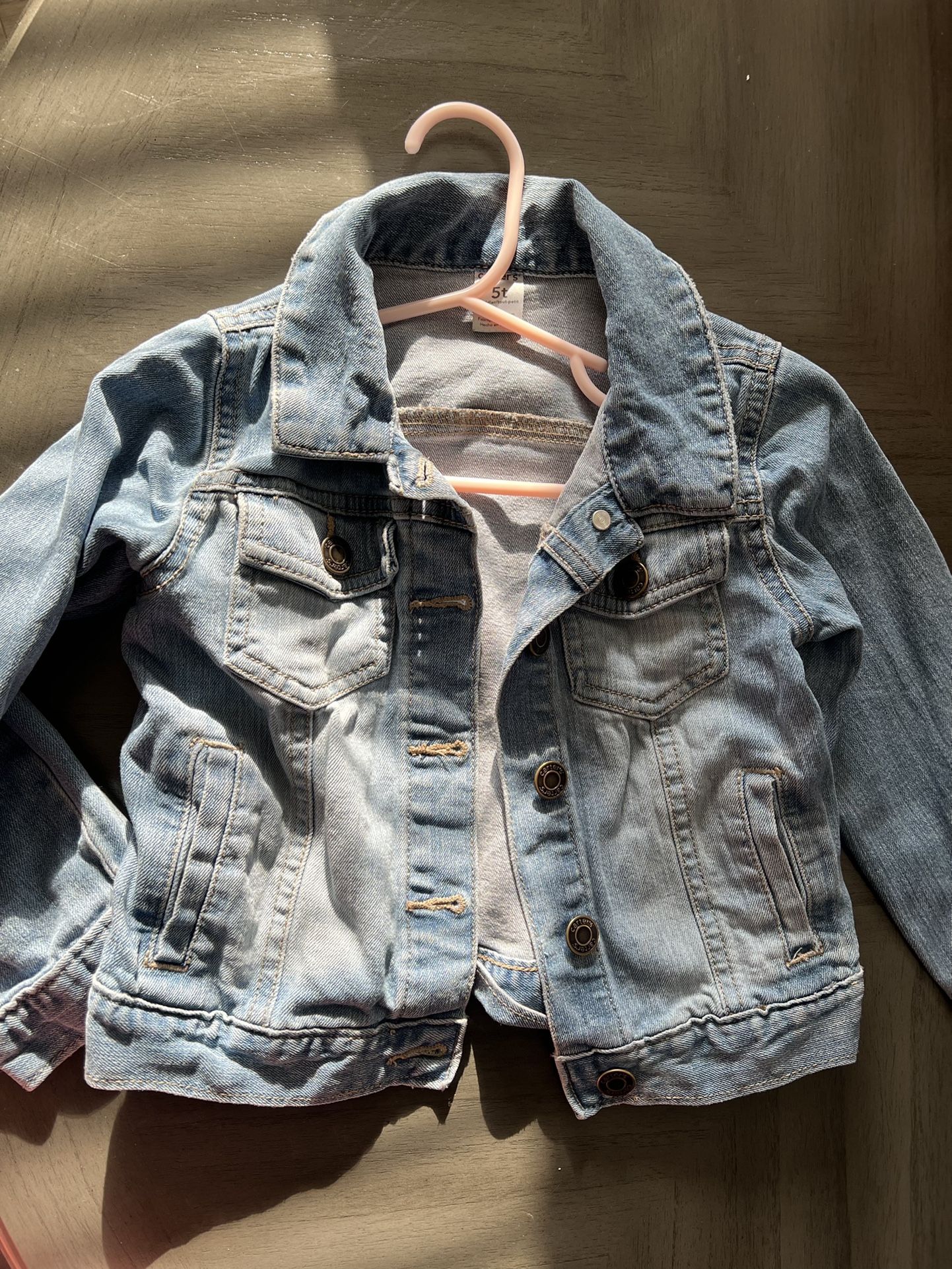 Carters Blue Jean Jacket 5t