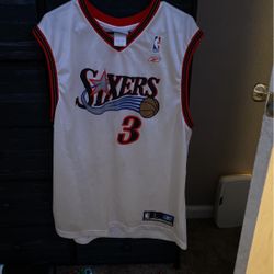 Allen Iverson Men’s Large NBA Jersey 76ers