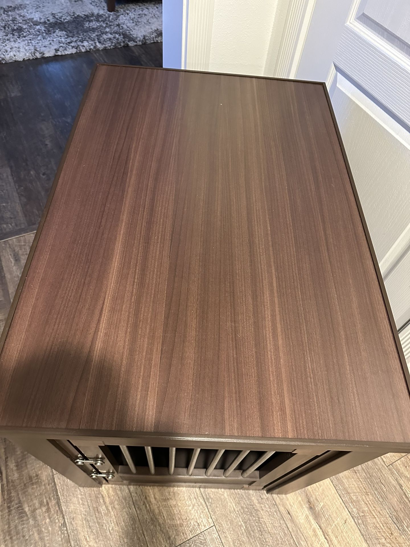 New Age Pet ecoFLEX Single Door Furniture Style Dog Crate & End Table