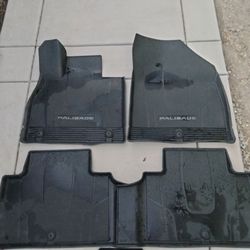 Hyundai Palisade OEM Rubber Floor Mats 2021
