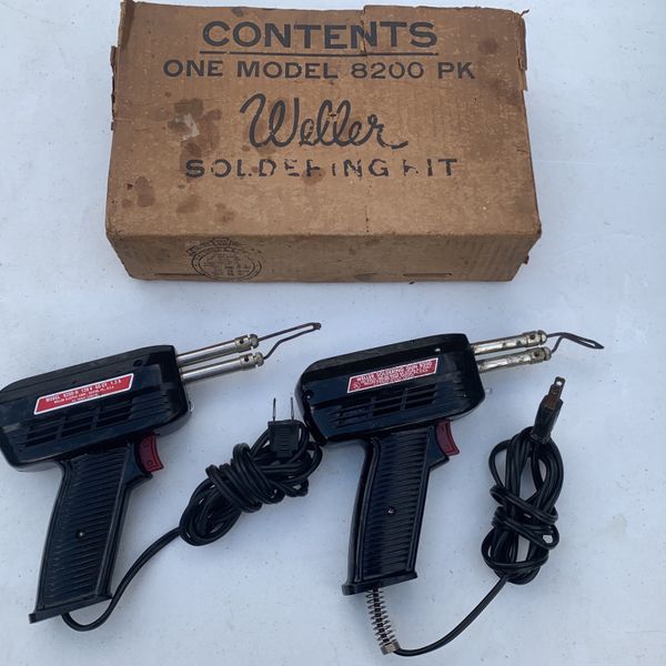 Vintage Weller Vintage Instant Heat Soldering Gun in Box Model 8200